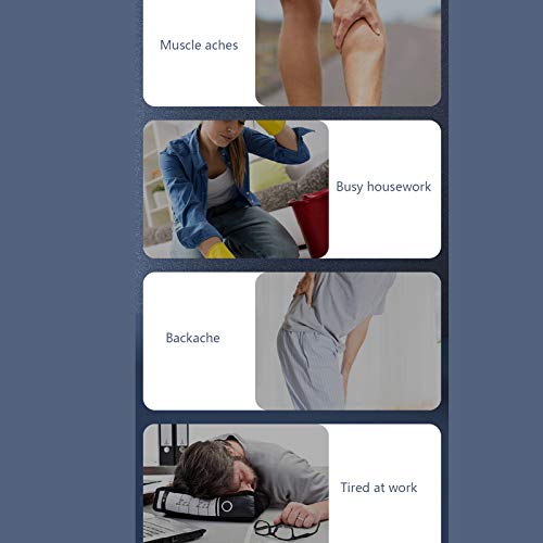 Pistola de massagem muscular, massageador de tecidos manuais, massageador elétrico de batida sem fio