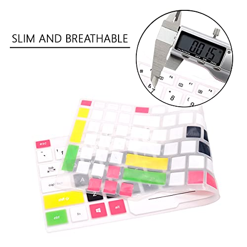 Protector de teclado de silicona para laptop ASUS TUF FX505 miniatura 4