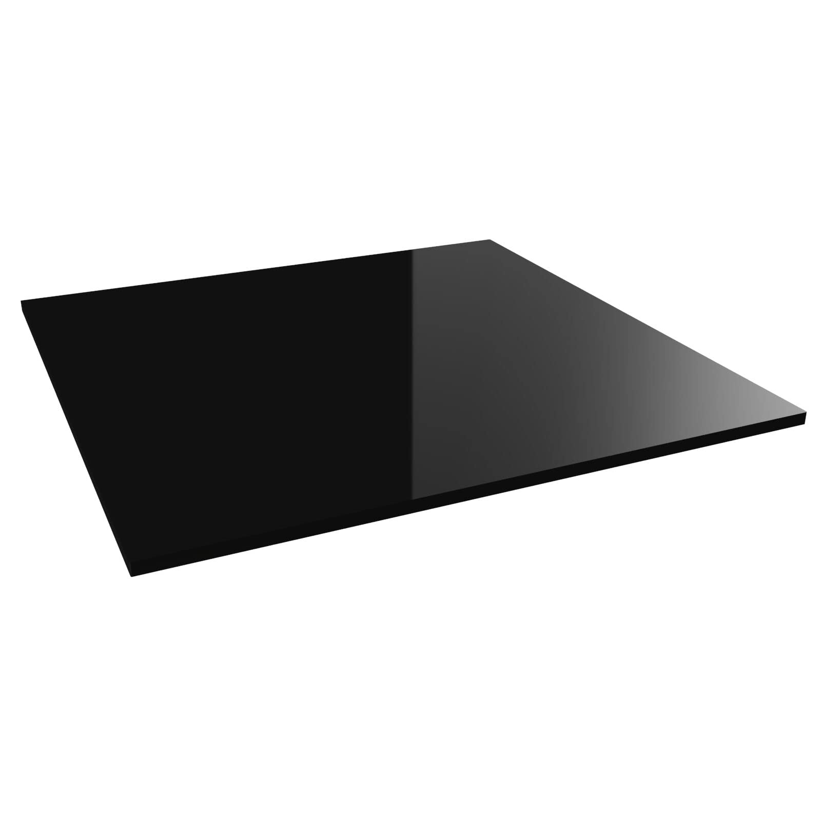 Acrylic Cake Display Board (Square) (Black Acrylic, 11" x 11")