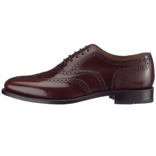 Loake Mens Polished Leather Brogues 202T Brown - Uk Size 12G - Eu 46 - Us Size 13 #TOP6