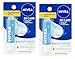 NIVEA Smoothness Broad Spectrum SPF 15 Sunscreen Lip Care, 0.17 Oz (2 Pack)