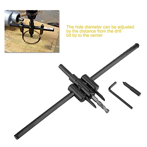 Broca ajustable para perforar de 30 a 300 mm para madera miniatura 4