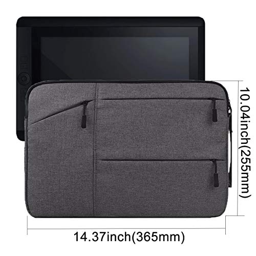 Étui de Protection pour Tablette à Dessin Compatible avec XP-Pen Deco01 V2, Deco03, Star03, M708, M106K, M10K, Huion HS611 H1060P (Gris) – vue 7