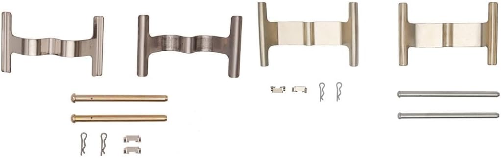 Automotive Replacement Front and Rear Disc Brake Hardware Kit for Lexus LS430 4.3L 2001 2002 2003 2004 2005 2006