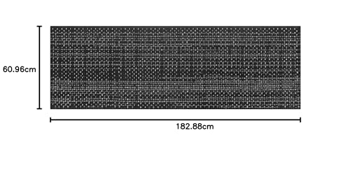 Tapetes, Home tapete negro Marca Seavish (2)