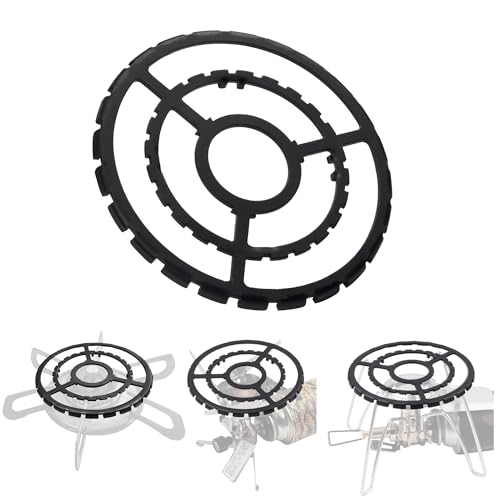 KVASSミニ五徳 汎用 五徳サポート アウトドア バーナー ストーブ イワタニ ジュニアコンパクトバーナー CB-JCB 専用 五徳 ST-310 ST-340 ST-330 M-7900 GS-600KH バーナーパット専用五徳 ミニ ごとく 小さな 鍋 安定感 小さな五徳 コンロ補助 ガスコンロ用 キャンプ 鉄制