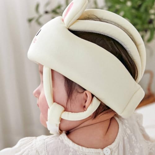 Casco protector bebé de diseño abierto ventilado con acolchado antigolpes suave 6