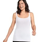 Jockey Women's Tops Supersoft Camisole, white, XL