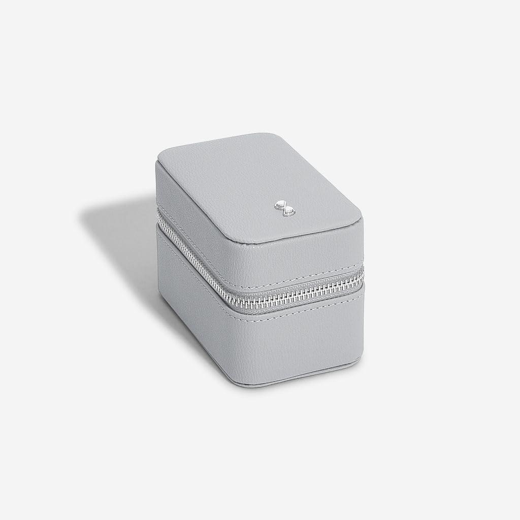Stackers Pebble Grey Travel Jewelry & Watch Box