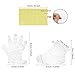 300 Pcs Paraffin Hand Liner, Plastic Paraffin Wax Therapy Bags (Medium)