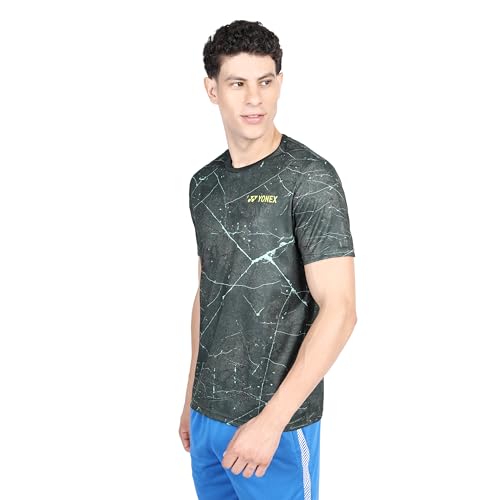 Image of YONEX Essentia Junior T-Shirt - Sustainable Performance | TruDry Moisture-Wicking | Cool, Dry and Comfortable | Round Neck | Light Weight | Eco-Friendly T-Shirt Recycled Plastic Bottles