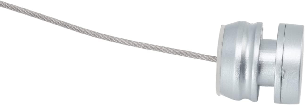 Retractable Clothesline, 4.2m/13.8ft Wall Mounted Indoor Washing Line Thickened Stainless Steel Double Laundry Wire Telescopic Hanging Rod for Balcony Hotel Garden (Silver)