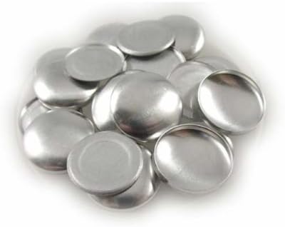 Cover Buttons - 5/8" (Size 24) - Flat Backs - Qty 200