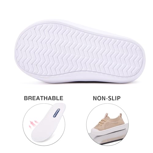 Image of BMCiTYBM Baby Shoes Boy Girl Infant Sneakers Non-Slip First Walkers 6 9 12 18 24 Months