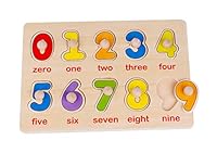 Algopix Similar Product 5 - Toysters 10Piece Wooden Chunky Numbers