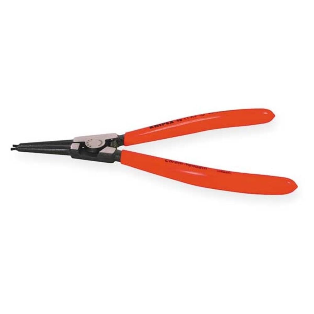 KNIPEX Tools - Circlip Pliers, External, Straight, 1 37/64"-3 15/16" Shaft Dia. (4611A3SBA)