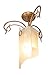 Varaluz Soho 1-Light Close to Ceiling - Hammered Ore Finish with Recycled Brown Tint Ice Glass Shade