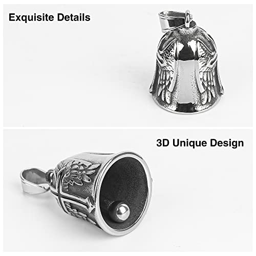 Image of Motorcycle Bell for Luck, Drive Safe Cycling Bells For Bikers Riders