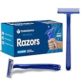 Disposable Razors for Men and Women - Pack of 50 Shavers - 2 Blade Razors, Bulk - for Shaving, Tattoos, Hospitality, and More