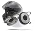 iASUS XSound 3 High Definition Helmet Speakers (Made for iASUS throat mic headsets, smartphones, and portable music players)