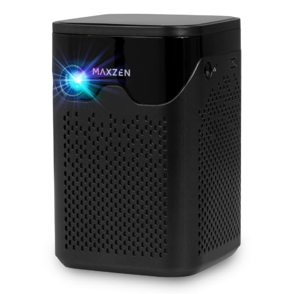 【メーカー直送】プロジェクター 家庭用 4K対応 ポータブル Wi-Fi2.4G/5G 7000ｍAh Bluetooth5.2 Android11 MAXZEN マクスゼン MP-D12HC-BK Amazon.co.jp: プロジェクター 家庭用 4K対応 ポータブル Wi-Fi2.4G/5G