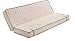 Provence Literie Matelas Ferme pour Clic Clac 140x200 x 20 cm - Dim Assise 70 cm - 5 Zones de Confort - Noyau Mousse Poli Lattex Haute Résilience - Hypoallergénique.