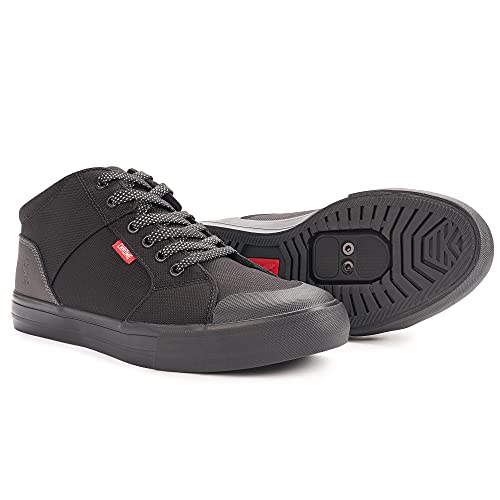 Chrome Industries Southside 3.0 Pro Sneakers - SPD Clipless Style Street and Mountain Bike Shoes with Panaracer Outsole, Night, 10.53