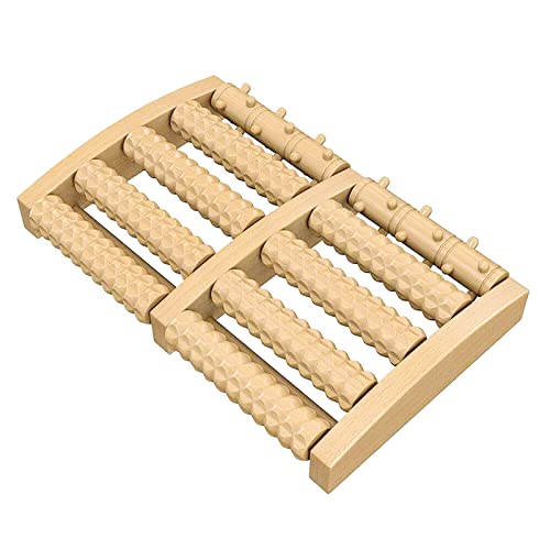 Preisvergleich Produktbild Fanjuanlan Fußmassageroller, fußmassagegerätzur fussmassagegerät holz Stressreduzierung und Entspannung durch Triggerpunkt zur Vorbeugung & Linderung von Schmerze