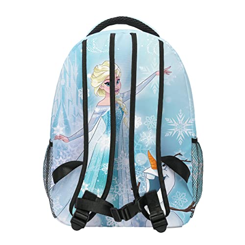 Lzyunaz Girls Backpack, School Backpack Cartoon Backpack Lightweight Durable Laptop Backpack For School Travel Camping (Blue) #TOP2