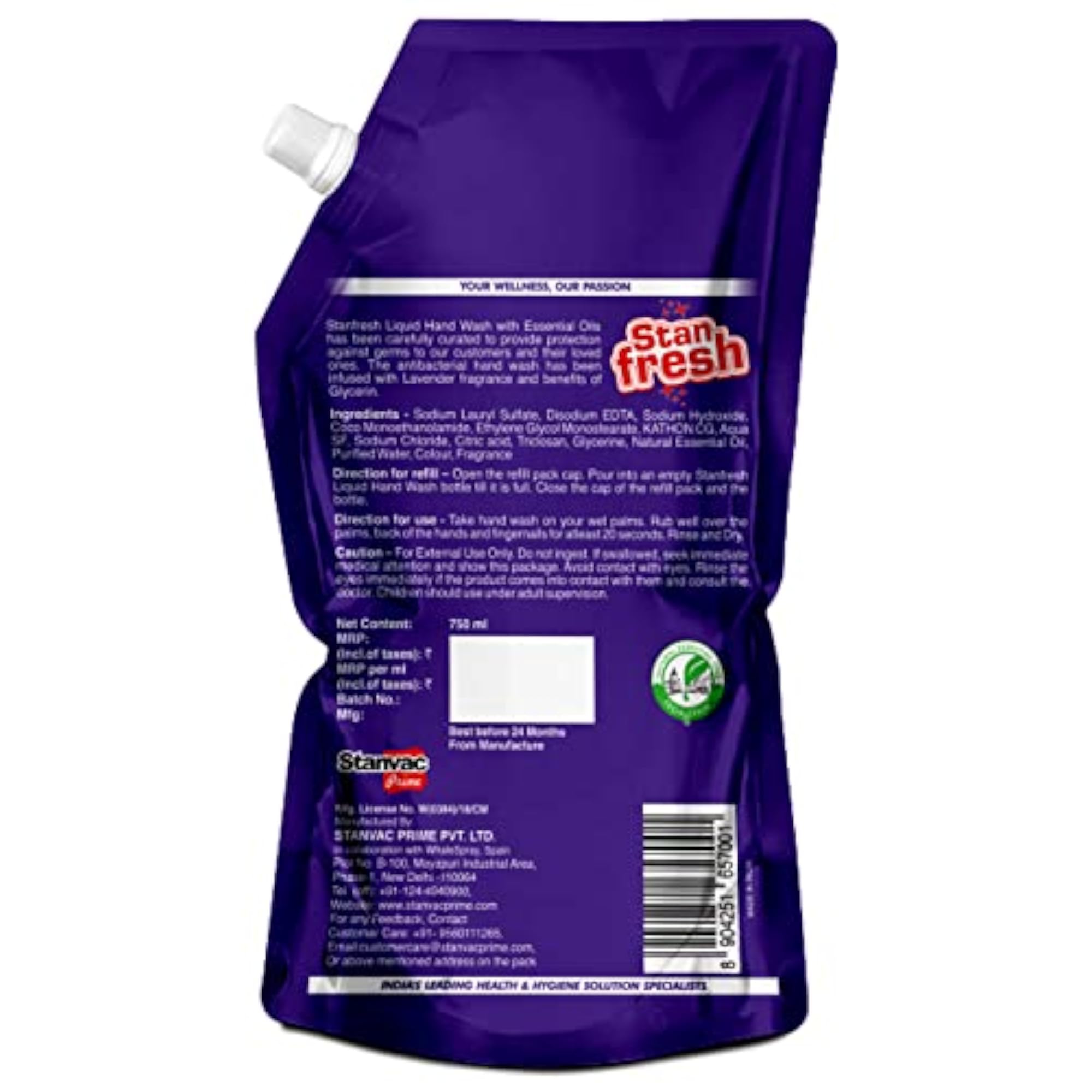 Liquid Hand Wash Lavender - 750 ml