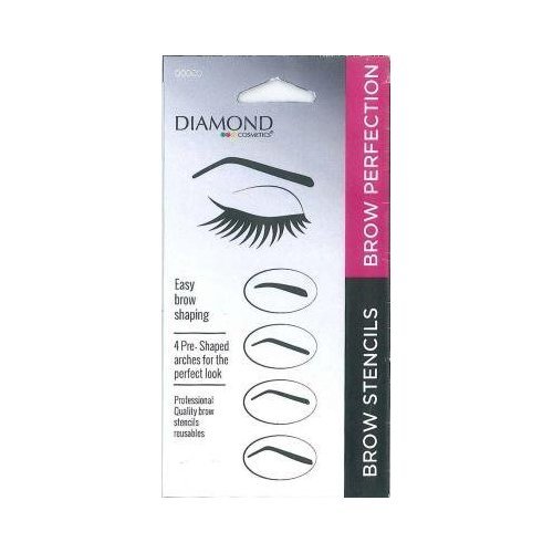 DIAMOND COSMETICS DIAMOND EYEBROW STENCILS