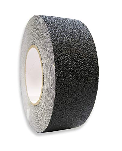 VViViD Black Industrial Grade Anti Slip 2 Inches x 15 Feet Adhesive Tape Roll