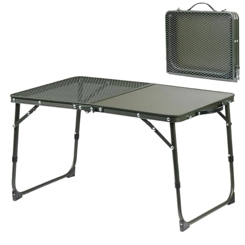 Support de pique-nique réglable pliable pour petit bureau extérieur
