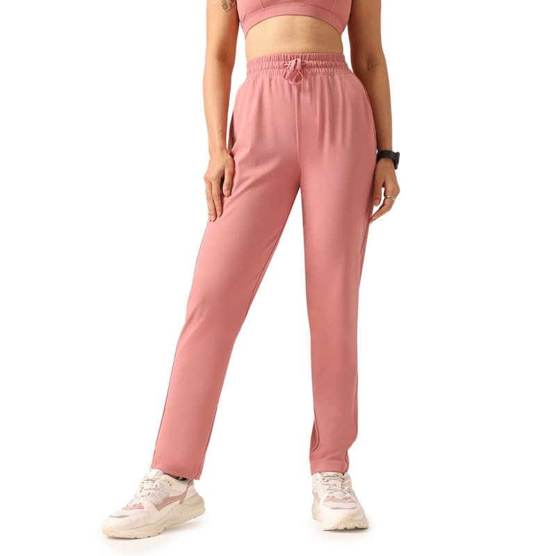 Image of BlissClub Women Mid Rise Tapered Casual Pants