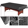 Eawfgtuw Waterproof Billiard Pool Table Cover Snooker Tennis Table Dust ...