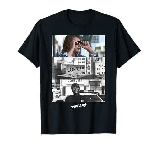 They Live John Nada Glasses Reveal Camiseta