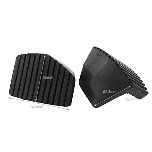 DERCLIVE Coperchio in Gomma per Pedale del Freno