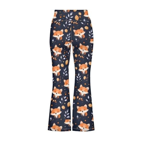 Ystardream Flare Leggings for Girls High Waisted Bell Bottom Pants for Yoga,Pilates,Workout2