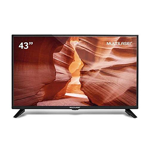Tela 43 Polegadas Full HD Sem Conversor Digital Multilaser HDMI+USB - TL023