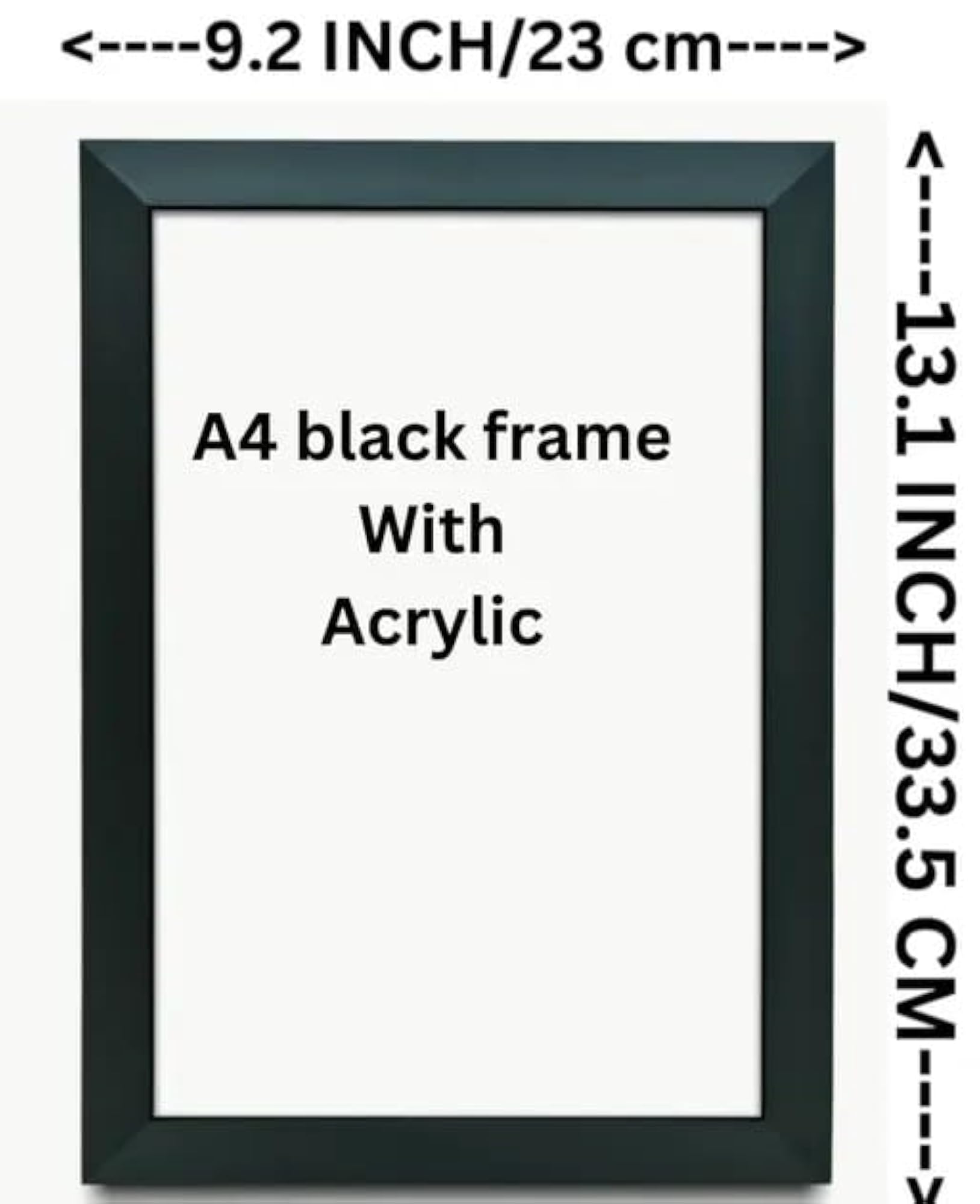 MS Dhoni Printed Photo Frame A4 Size