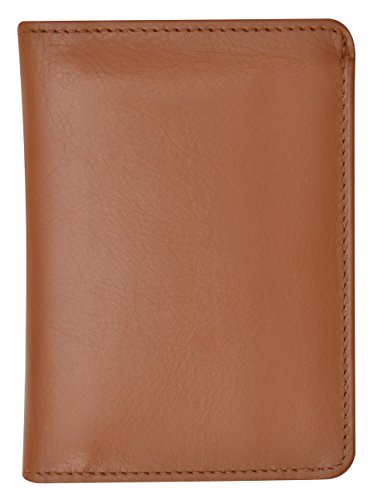 Moga Handmade Leather L Shape Bifold ID Card Holder Wallet