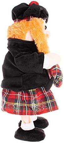 PMS Dancing Musical Scotsman, Singing & Dancing Scottish Piper, with Bagpipes, 30cm