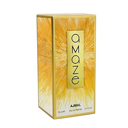 Ajmal Amaze Eau De Perfume Long Lasting Woody Scent Spray 75 ML Gift For Women - Made In Dubai - Image 5