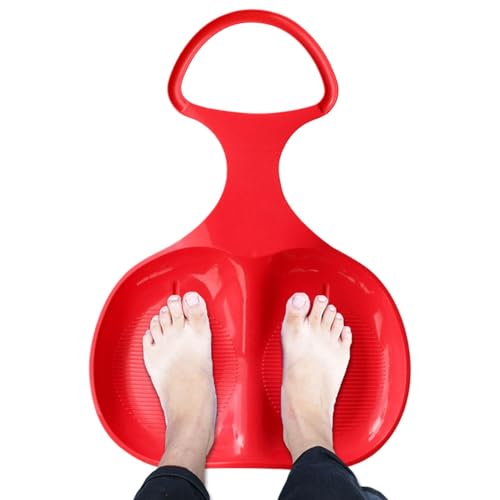 usefulbeauty Trineos de, Tabla deslizante de arena,Trineo de Snowboard con asas para - Trineo portátil resistente al frío para niños y niñas