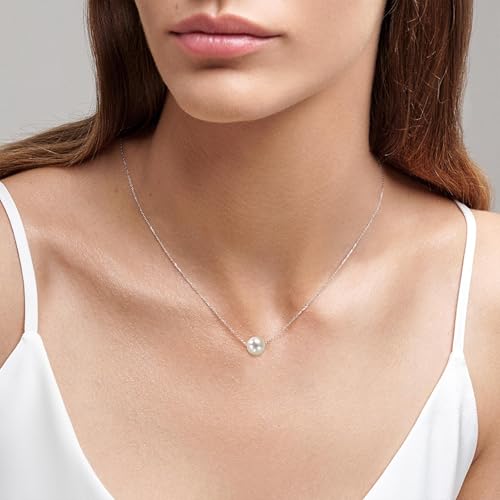 2/4/6Pcs Bridesmaid Gifts - Pearl Necklaces for Women Wedding - Bridesmaid Getting Ready Outfit3