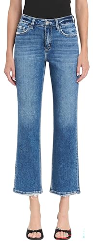 Image of VERVET Women's Victoria High Rise Straight Leg Jeans