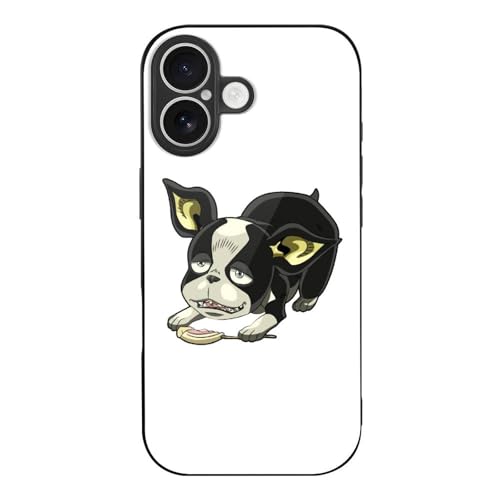 iPhone17用ケース ジョジョの奇妙な冒険 イギー アイフォン17用ケース スマホケース TPU 背面ガラス 耐久性 おしゃれ