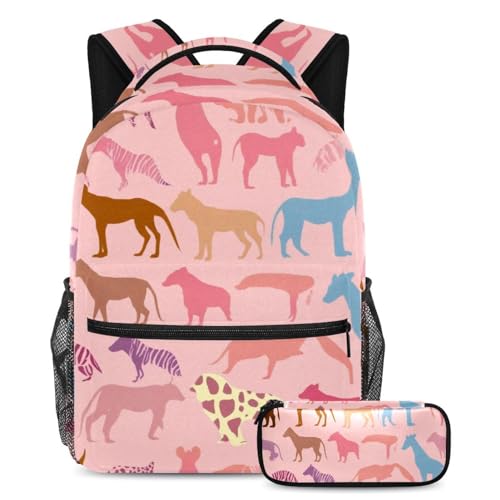 Sac à dos avec trousse pour soulager le dos des ados aux lourds livres