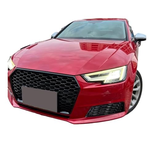 Calandre voiture pour A4 B9 2016-2018 cache de phare antibrouillard - 4