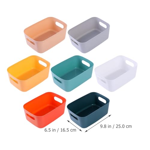 Panier de rangement multifonction en PP pour petits objets et bureau - 3